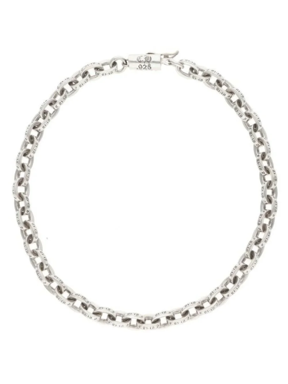 Chrome Hearts Paper Chain Silver Bracelet